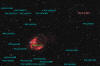 Sh2-274 Emission nebula & NGC 2395 Open cluster in Geini
