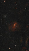 NGC 7635 Emission nebula in Cassipeia