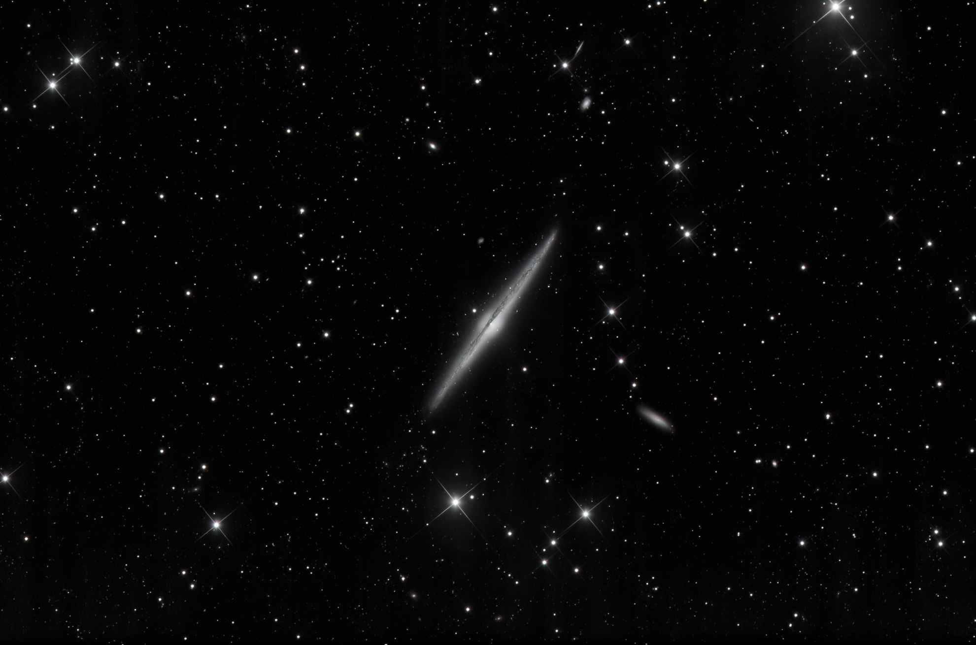 NGC 4565 Galaxy in Coma Berenices