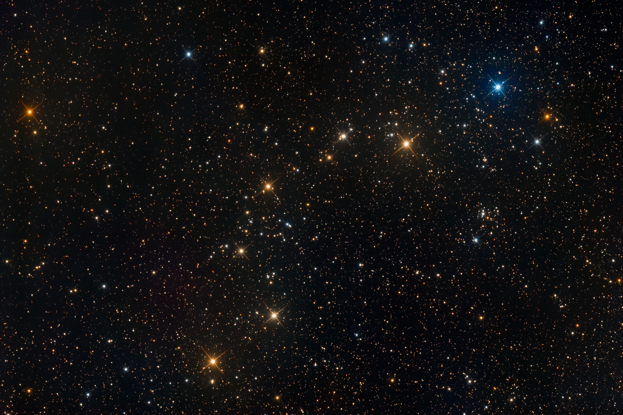 NGC 886 & Stock 6 Open clusters in Cassiopeia