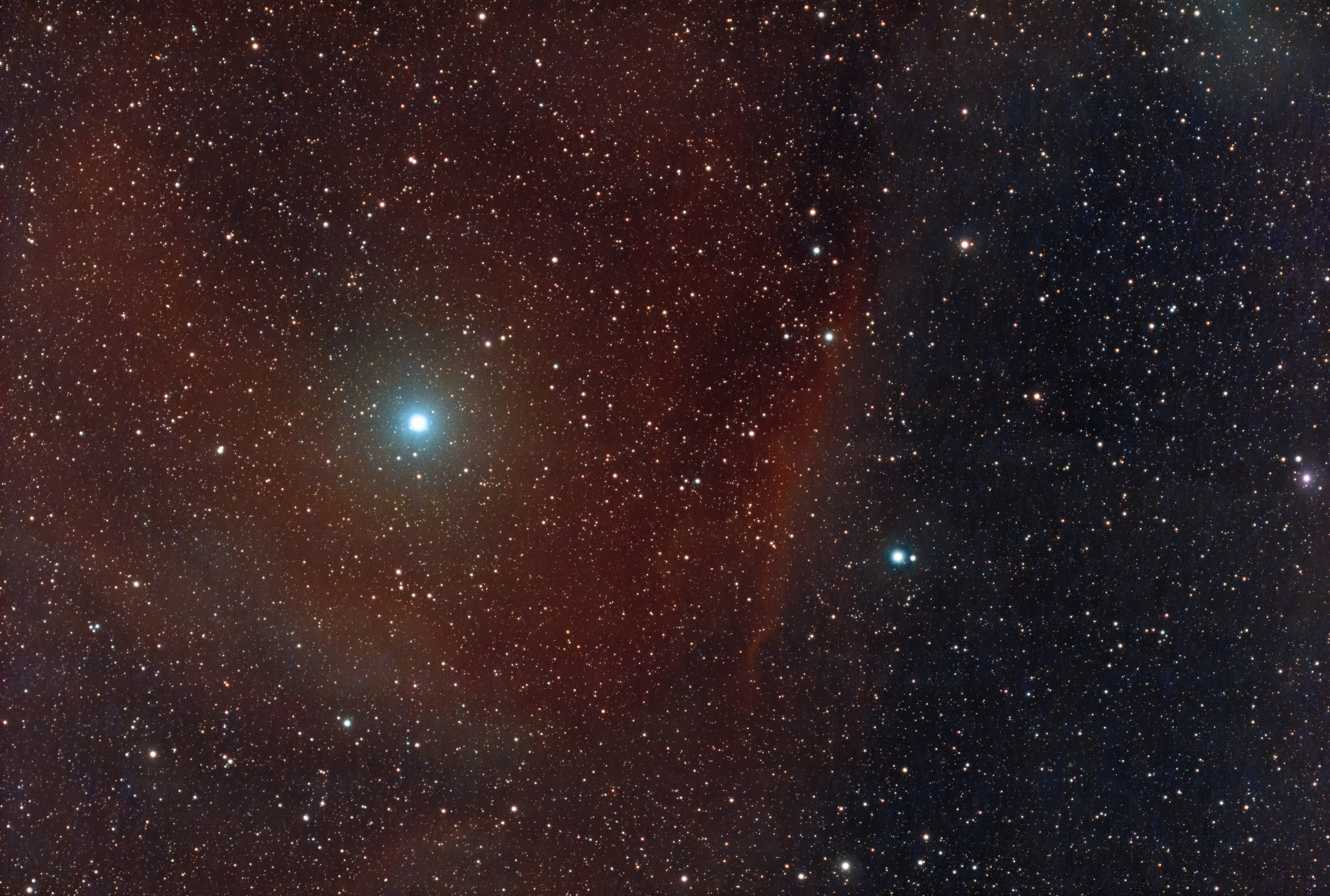 Sh2-1 Emission/reflection nebula in Scorpius